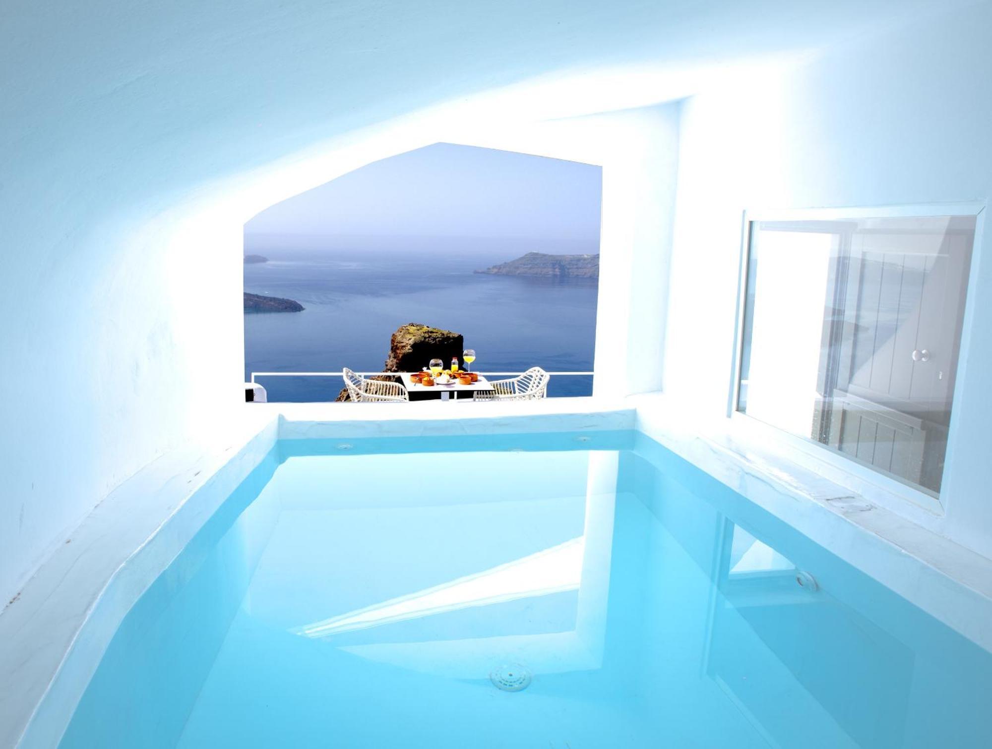 Heavens Edge Hotel Imerovígli Kültér fotó