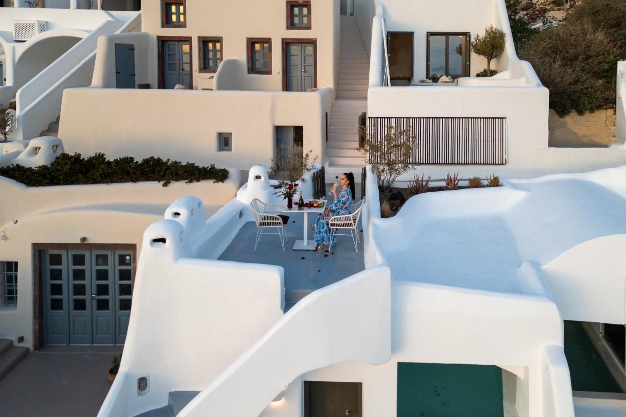 Heavens Edge Hotel Imerovígli Kültér fotó
