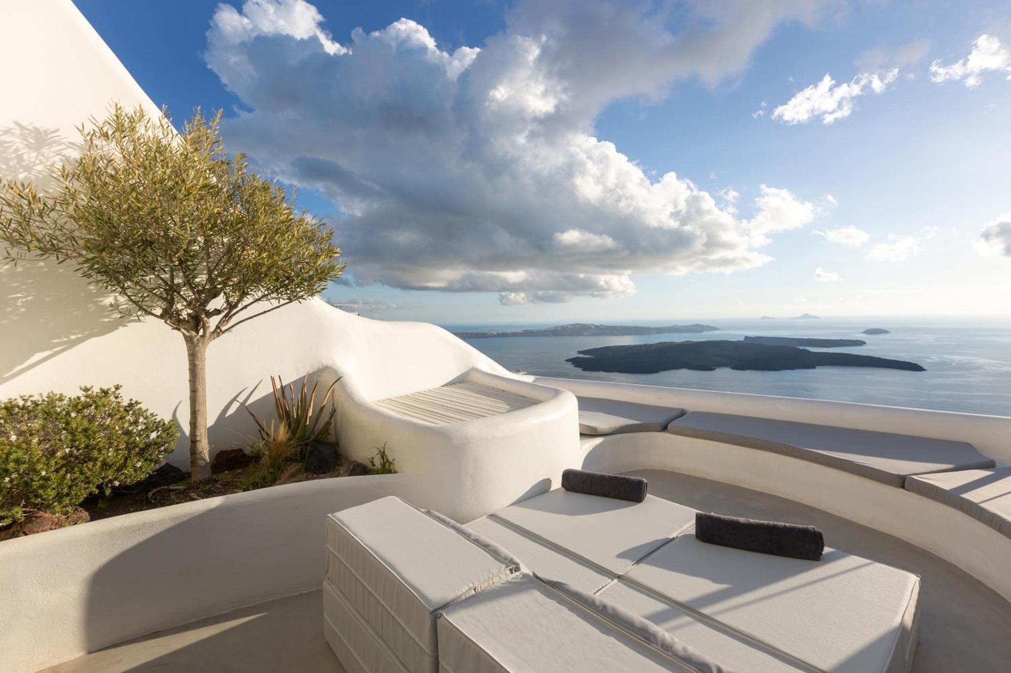 Heavens Edge Hotel Imerovígli Kültér fotó