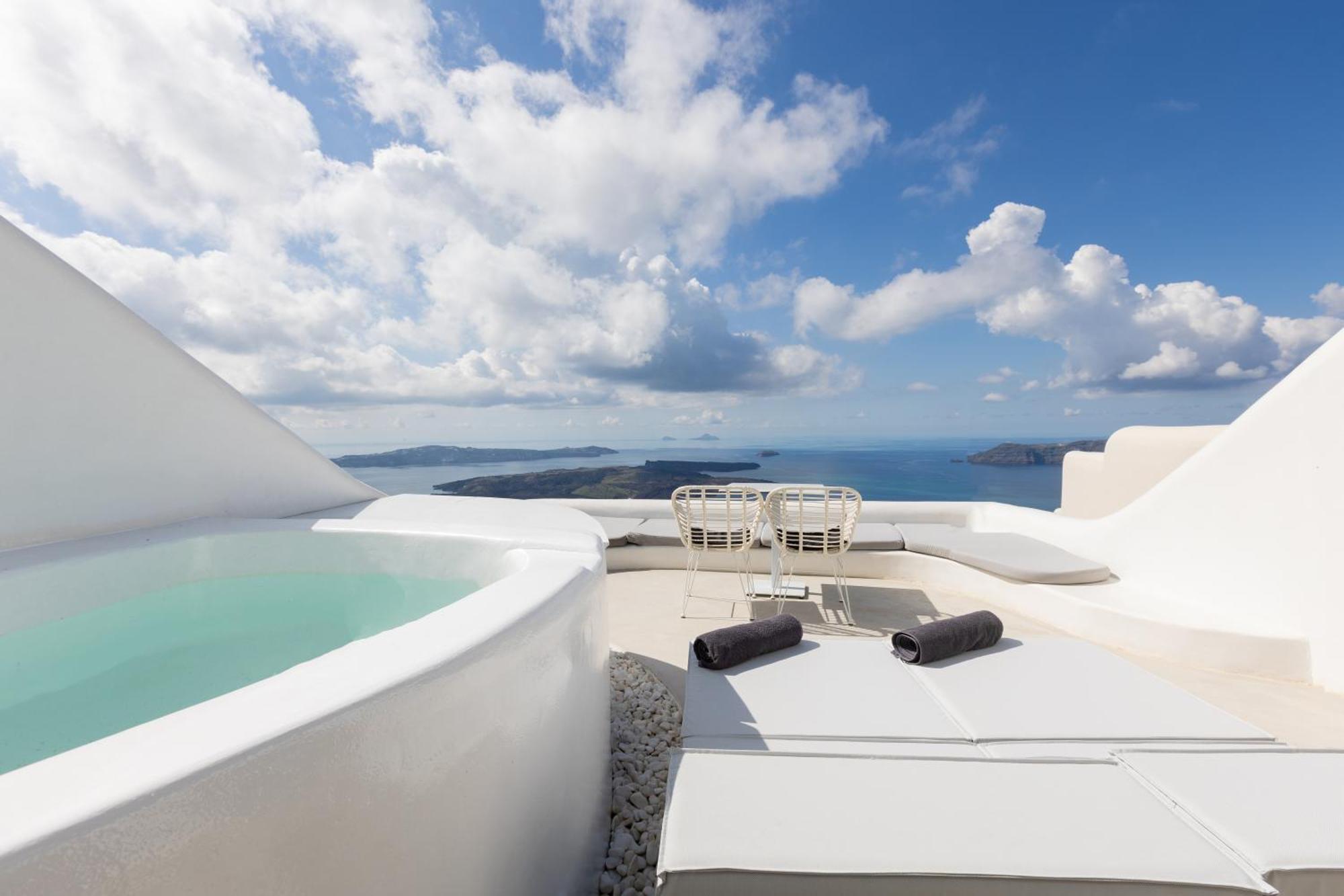 Heavens Edge Hotel Imerovígli Kültér fotó