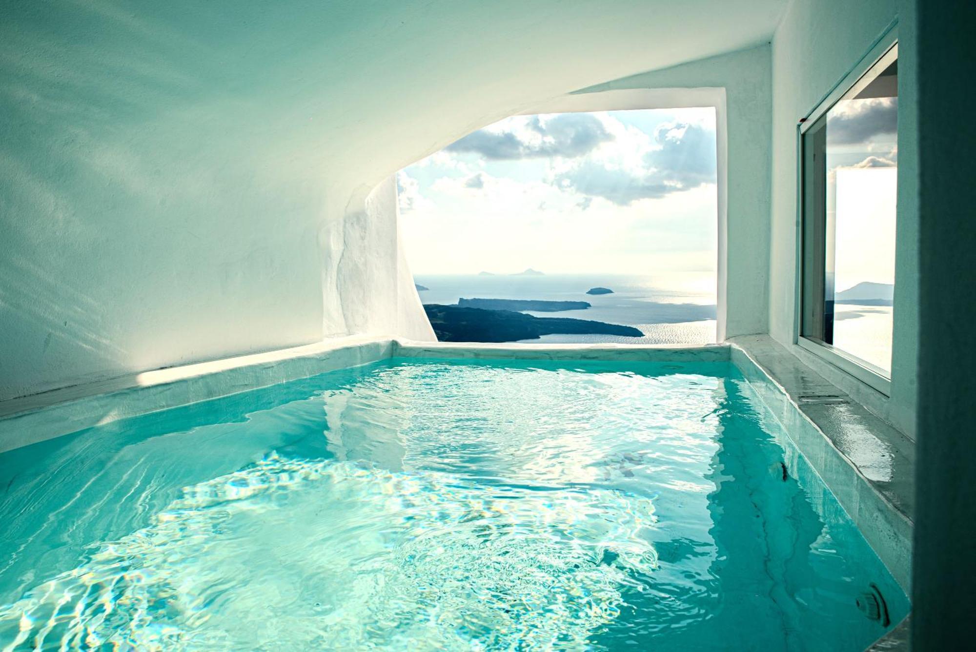 Heavens Edge Hotel Imerovígli Kültér fotó